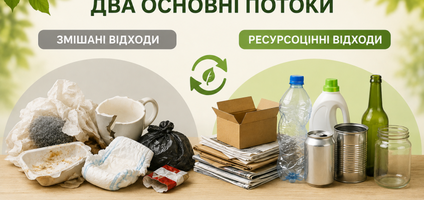Як ми збираємо побутові відходи?